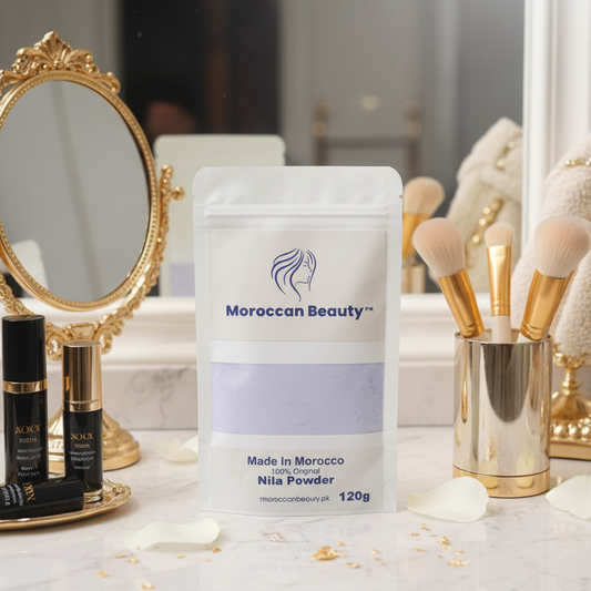 Moroccan Beauty Nila Powder | Blue Nila Skin Whitening Powder 120g | Best Quality Nila Powder